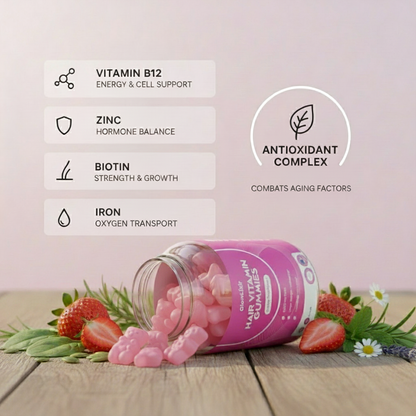 Natural Hair Vitamin Gummies